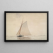 Naviguer au large de Gloucester - Winslow Homer — framed artwork on a wall