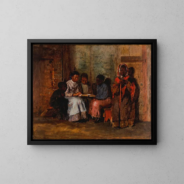 Domenica mattina in Virginia - Winslow Homer — quadro incorniciato alla parete