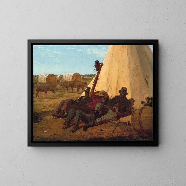Le Bon Côté - Winslow Homer — quadro incorniciato alla parete