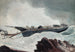 Die gestrandete Goletta - Winslow Homer — Ansicht des Kunstwerks