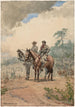 Two Scouts - Winslow Homer — artwork view