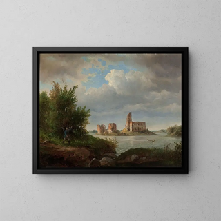 Wojciech Gerson - Ruins of the Trakai Island Castle.webp