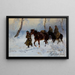 Cavaliers - Wojciech Kossak — framed artwork on a wall