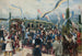 Farewell of the Emperor in upkw - Wojciech Kossak — artwork view