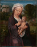 Vergine con Bambino - Atelier di Adriaen Isenbrant — vista dell’opera