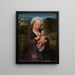 Vergine con Bambino - Atelier di Adriaen Isenbrant — quadro incorniciato alla parete