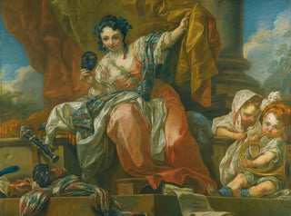 Workshop of Carle van Loo - An Allegory Of Comedy.webp