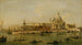 Venice, the Customs House and Santa Maria della Salute - Francesco Guardi Workshop — artwork view