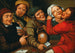 Bauern beim Fest und Kartenspielen - Atelier von Jan Massys — Ansicht des Kunstwerks