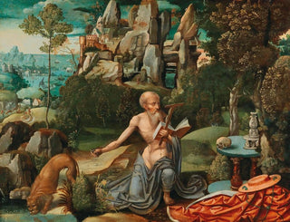 Workshop of Joachim Patinir - Saint Jerome in the Wilderness.webp