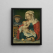 Sainte Famille - Atelier de Joos van Cleve — gerahmtes Bild an der Wand