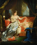 der Kaiserin Marie-Louise, die über den schlafenden König von Rom wacht - Atelier von Joseph Franque — Ansicht des Kunstwerks