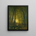 Serata nei boschi - Worthington Whittredge — quadro incorniciato alla parete