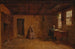 Sonntagmorgen in Neuengland, Figuren gemalt von Eastman Johnson - Worthington Whittredge — Ansicht des Kunstwerks