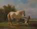 Pferd auf der Weide - Wouterus Verschuur — Ansicht des Kunstwerks