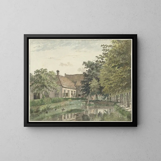 Wybrand Hendriks - Gezicht op de buitenplaats Watergoor bij Nijkerk.webp