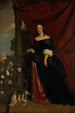 Portrait of a woman probably Sophia Anna van Pipenpoy circa 1618-1670 Countess of Schellart - Wybrand de Geest — artwork view