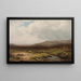 A Dorset Heathland - Wycliffe Egginton — framed artwork on a wall