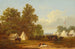 Studio per il campo della cavalleria dei lancieri del colonnello Rush - Xanthus Russell Smith — vista dell’opera