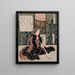 Coca-Cola Painting - Yashima Gakutei — framed artwork on a wall
