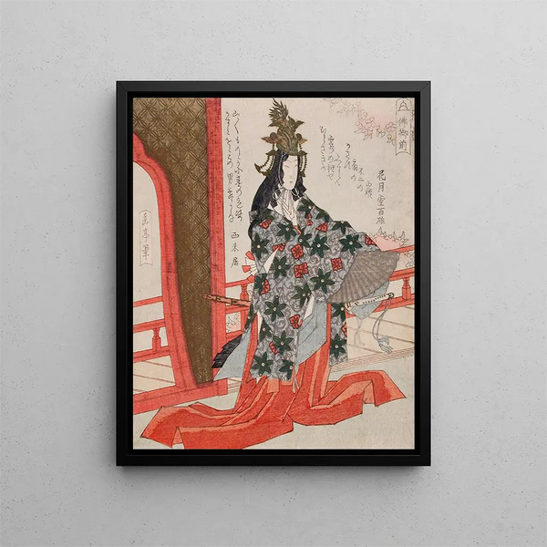 Yashima Gakutei - The Dancer Hotoke Gozen.webp