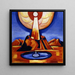 Yliaster Paracelse - Marsden Hartley — gerahmtes Bild an der Wand
