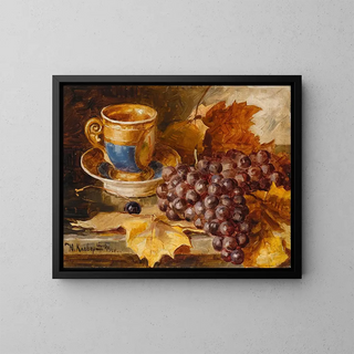 Yuliy Yulevich Klever the Younger - A still life with grapes.webp