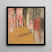 Yvonne Printemps dans L'Illusionniste studio - Édouard Vuillard — presentazione a parete dell’opera