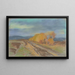 Herbstmotiv - Zolo Palugyay — gerahmtes Bild an der Wand