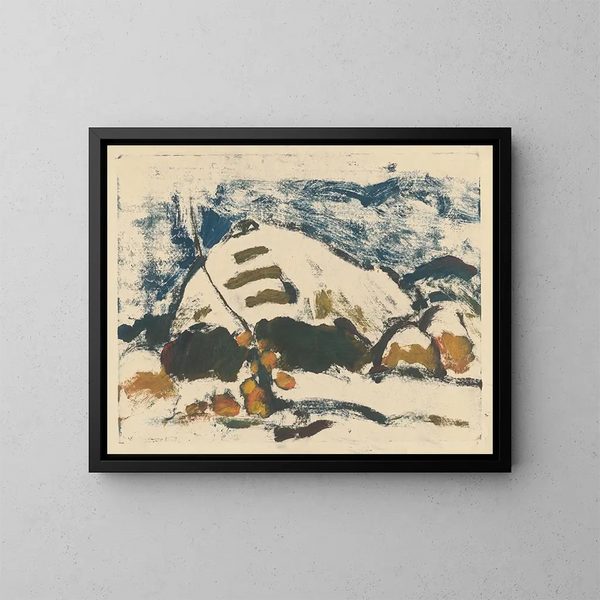 Autunno - Zolo Palugyay — quadro incorniciato alla parete