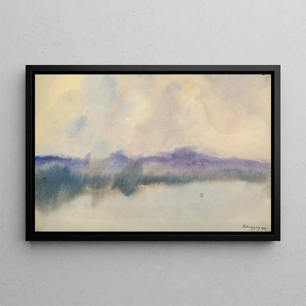 Zolo Palugyay - Fog over a Fish Pond.webp