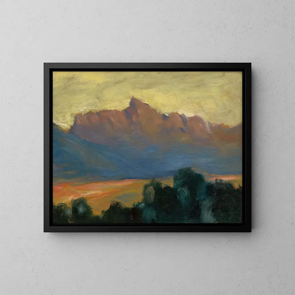 Kriv - Zolo Palugyay — gerahmtes Bild an der Wand