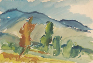 Zolo Palugyay - Landscape below the Mountains.webp