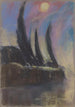 Nighttime ambiance painting - Zolo Palugyay — artwork view