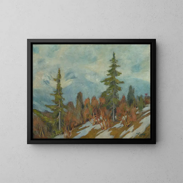 Predjarie II - Zolo Palugyay — gerahmtes Bild an der Wand