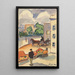 Rue provinciale - Zolo Palugyay — gerahmtes Bild an der Wand