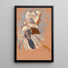 Femme de Horehronie - Zolo Palugyay — framed artwork on a wall