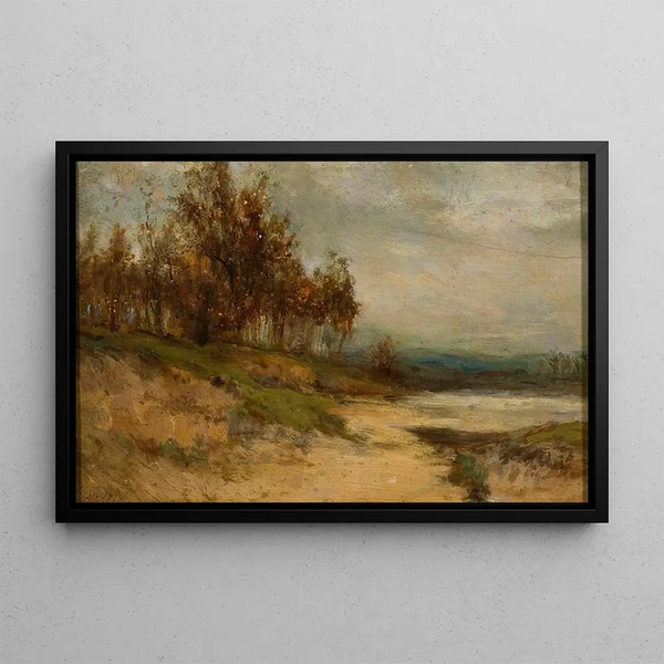 Zygmunt Sidorowicz - Landscape with a bunch of trees.webp