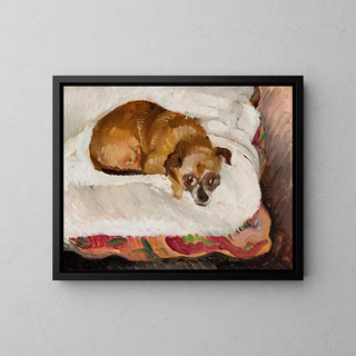 Zygmunt Waliszewski - Lying dog.webp