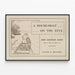 Vintage Poster A House-Boat on the Styx by John Kendrick Bangs — framed artwork on a wall