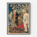 Vintage poster A la Place Clichy - French and Oriental rugs