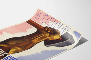 Propagandaposter An die Arbeit C’est Notre Guerre - Vintage Wandkunst