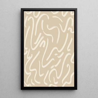 Bohemian Poster - Beige Daydream