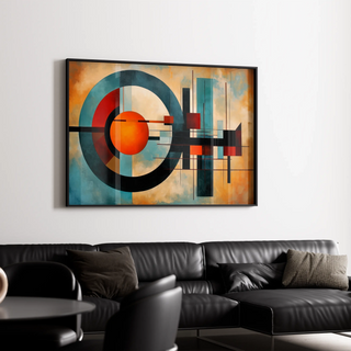 Elogio della Simmetria | Decorazione d'arte astratta