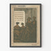 Poster vintage Accademia Nazionale di Musica e Danza 1923
