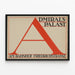Poster vintage Admirals-Palast Friedrichstrasse Berlino — quadro incorniciato alla parete