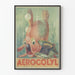 Vintage-Dekorposter Aerocolyl Fisch Blasen
