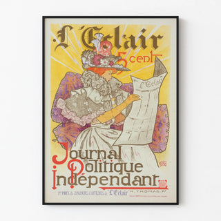 affiche-pour-le-journal-leclair