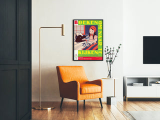 affiche-tentoonstelling-boeken-om-naar-te-kijken-nederlandse-prentenboeken-1890-1950