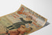 Manifesto d’epoca Boulogne-sur-Mer, 24 express, presentato su una stampa leggermente arrotolata, visto in prospettiva.